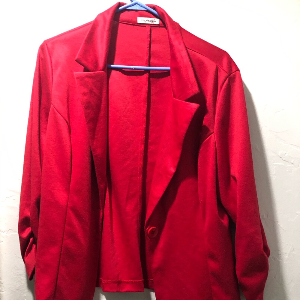 Red blazer size xl 1x